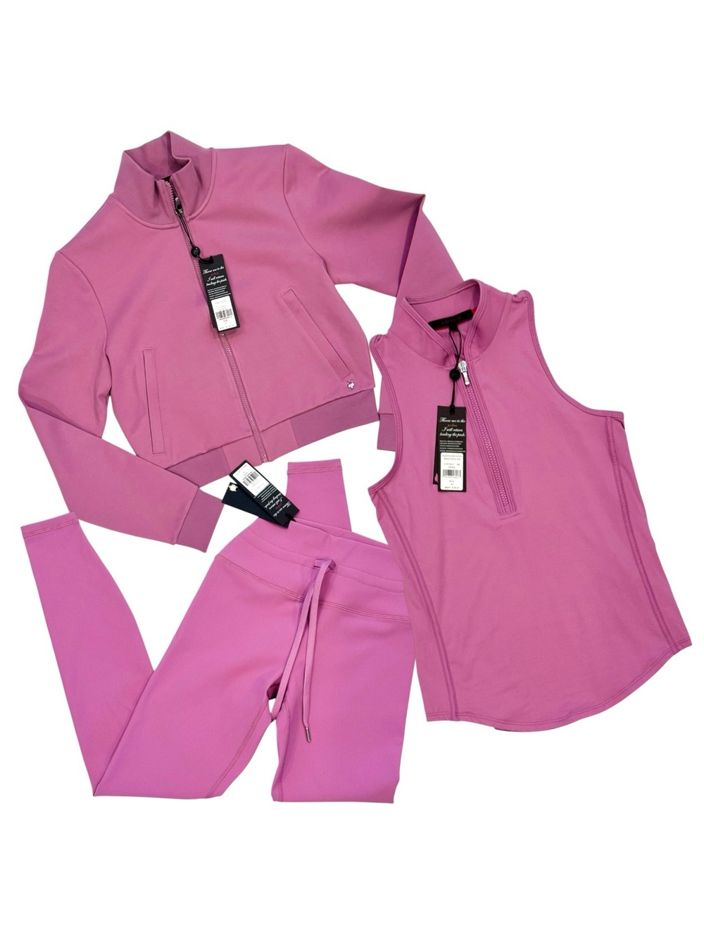 🌺SOLD🌺 NWT Greyson 3 Piece Jacket Top Leggings Drea Cleo Vesta Peony XS